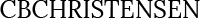 CBCHRISTENSEN Logo